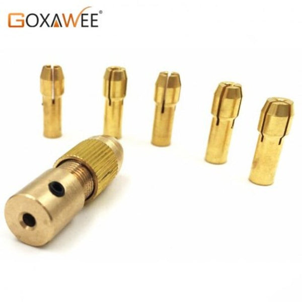 Drill Chucks Mini Electric Drill Bit Brass Collet Micro Twist Chuck Tools Adapter Accessories