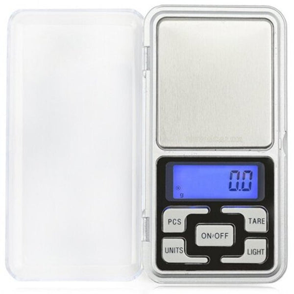 Kitchen Scales Mini Pocket Digital Scale Silver 200G / 0.01G