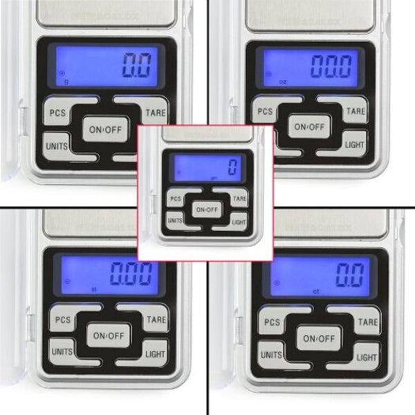 Mini Pocket Digital Scale Silver 200G / 0.01G