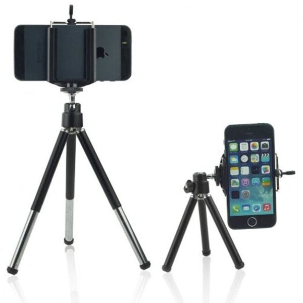 Mounts & Holders Mini Scalable Phone Desktop Tripod Stand Holder Black