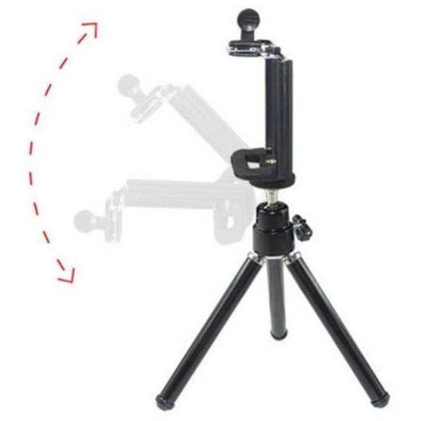 Mounts & Holders Mini Scalable Phone Desktop Tripod Stand Holder Black