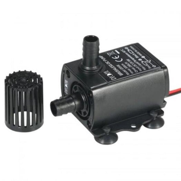 Miniature Brushless Direct Current Water Pump Circulation Fountain Dc12v Black