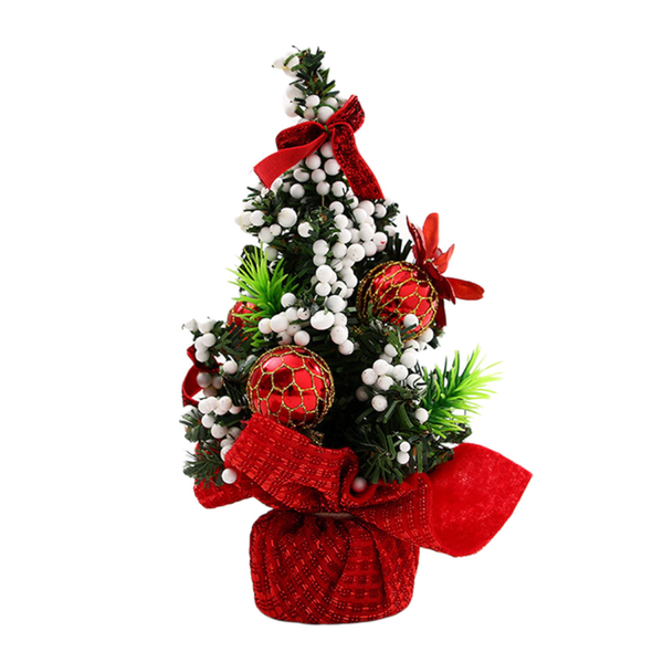 Seasonal Decorations Mini Desktop 20Cm Christmas Tree Decoration