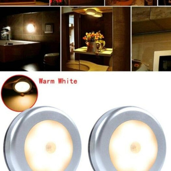 Night Lights Miniled Night Ligh Body Dual Induction Light Control Aisle Stairs Wall Lamp Warm White