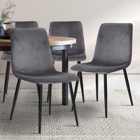 Artiss Set Of 4 Modern Dining Chairs