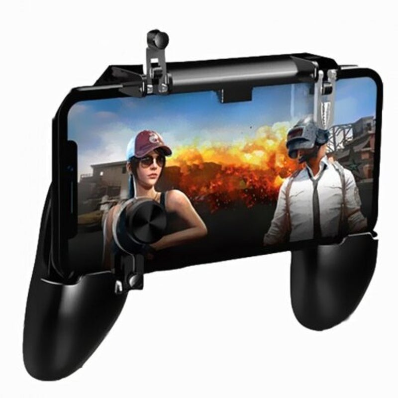 Mobile Game Controller Cellphone Trigger For Pubg Black