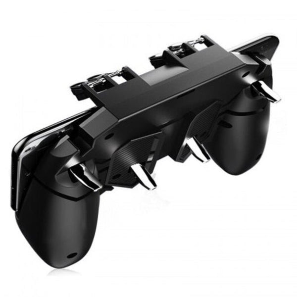 Mobile Phone Game Controller Joystick Fire Trigger Gamepad Black