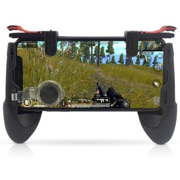 Controllers & Attachments Mobile Phone Game Controller Trigger Fire Button Joystick Gamepad 4In1 Black