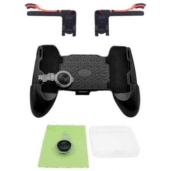 Controllers & Attachments Mobile Phone Game Controller Trigger Fire Button Joystick Gamepad 4In1 Black