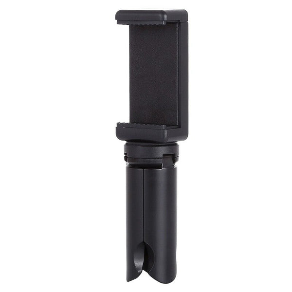 Mini Portable Folding Plastic Stand Tripod Phone Clamp Bracket Smartphones Holder Clip 01