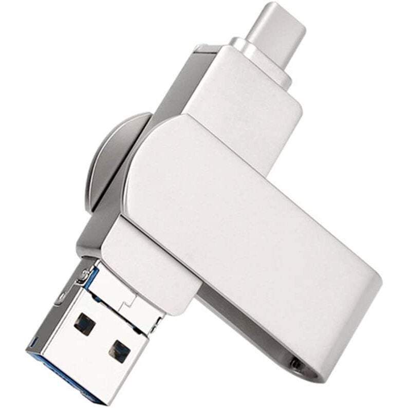 USB Flash Drives Routers Modems Mobile Phone Usb Flash Drive 3 In 1 Metal Gift Pass Through Portable 8Gb