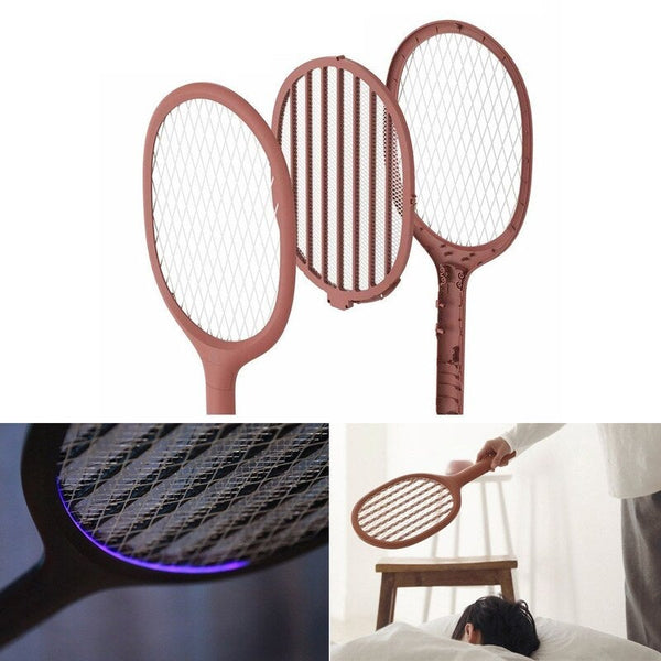 Mosquito Killer Bug Racket Insects Usb Charging Grey