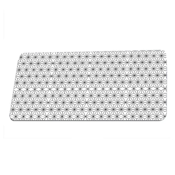 Desk Mats Mouse Pad White 1000X500x3mm Minimalist Desk Gaming Laptop Accessories