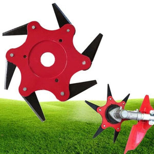 Mowing Grass Gardening Tool Head Red