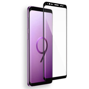 Screen Protectors 3D Curved Tempered Glass For Samsung Galaxy S9 Black