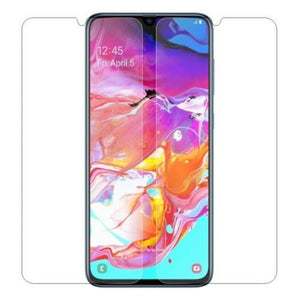 Screen Protectors Tempered Glass Film For Samsung Galaxy A70 2Pcs Transparent