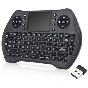 Mt10 Wireless Keyboard Fly Air Mouse For Android Smart Tv Box Pc Black