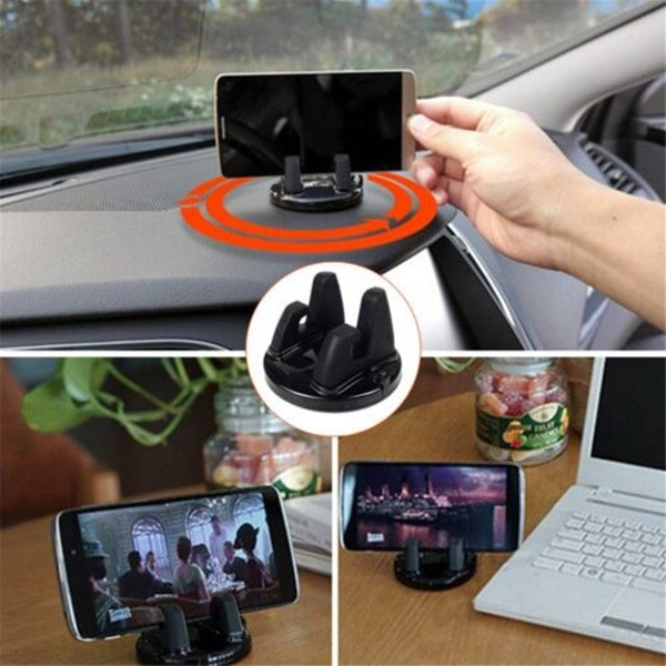 Mounts & Holders Multi Function Car Mobile Phone Bracket Black