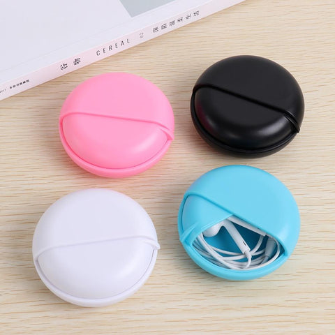 Earbud Cases Cute Mini Portable Headphone Earphones Case