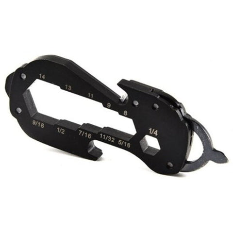 Multi Tools Multi Function Tool Wrench Hand Eight In One Clip Stainless Steel Combination Black