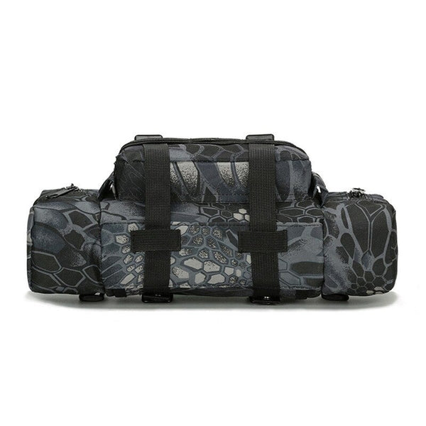 Multifunctional Tactical Waist Bag Crossbody Sports Hiking Khaki Camouflage