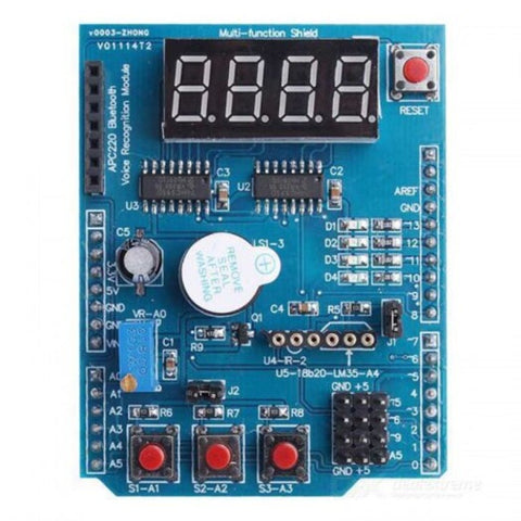 Development Kits & Boards Multifunctional Expansion Board Blue