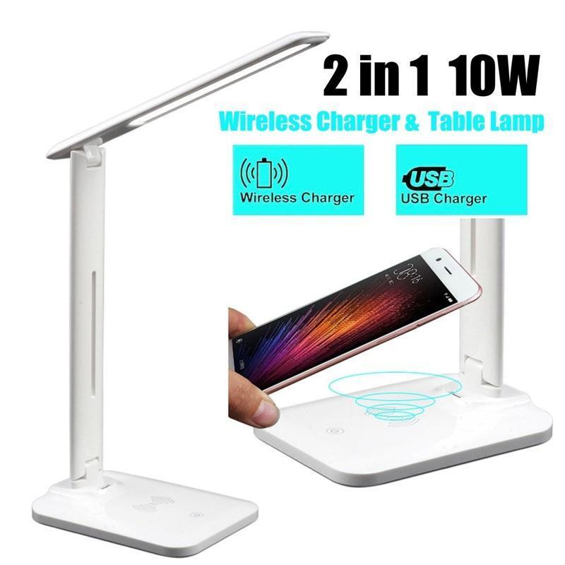 Lamps Table Desk Multifunctional Led With Wireless Charger