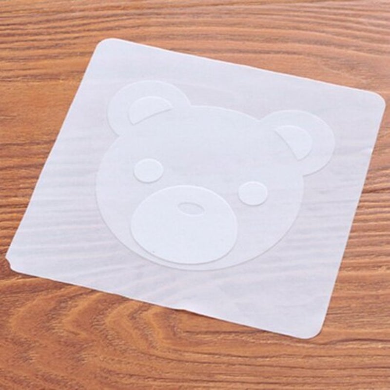 Multifunctional Silicone Plastic Food Grade Lid Seal Cover Fresh White