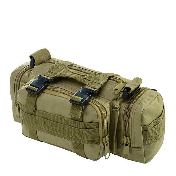 Multi Functional Camouflage Tactic Waist Bag Crossbody Pack Pouch Shoulder Belt Range Outdoor Sports Hiking Cycling Fishing 2