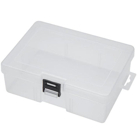 Jewellery Holders & Organisers Multipurpose Empty Utility Box Plastic With Lid Snap Closure Transparent Storage Organizer