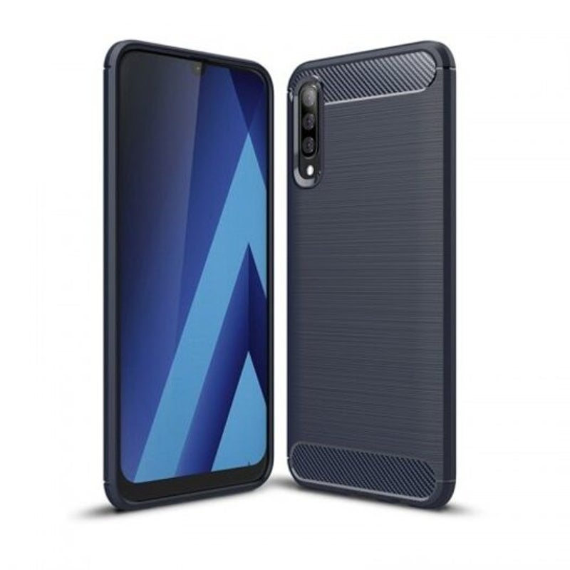 Cases, Covers & Skins Carbon Fiber Phone Case For Samsung Galaxy A70 / A705 Midnight Blue