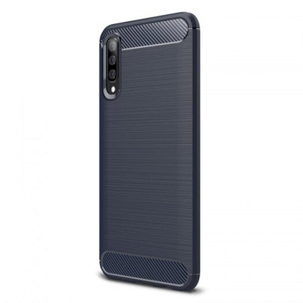 Cases, Covers & Skins Carbon Fiber Phone Case For Samsung Galaxy A70 / A705 Midnight Blue