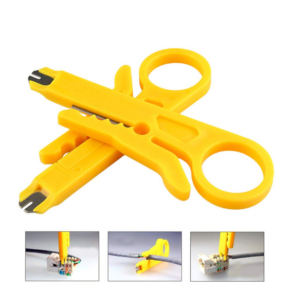 Network Utp Cable Stripping Tool Orange