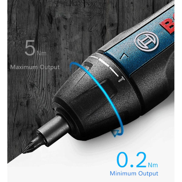 Screw Guns & Screwdrivers Bosch Go 2 3.6V Electric Screwdriver Gears Cordless Rechargeable Tool