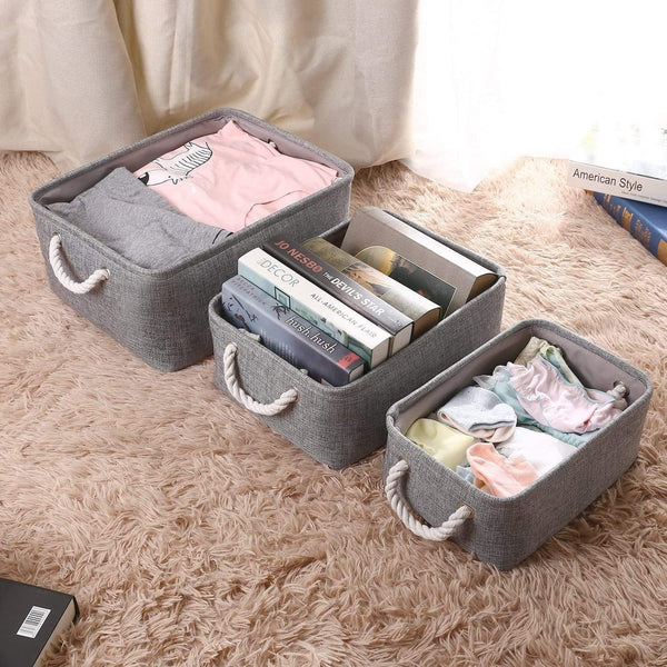 Storage Bins & Baskets Linen Storage Basket Home Decor Solutions