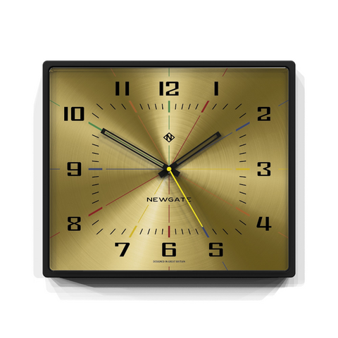 Wall Clocks Newgate Box Office Wall Clock Brass