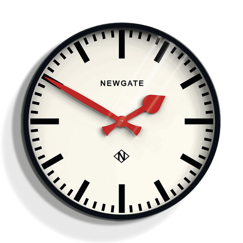 Wall Clocks Newgate Putney Clock Black