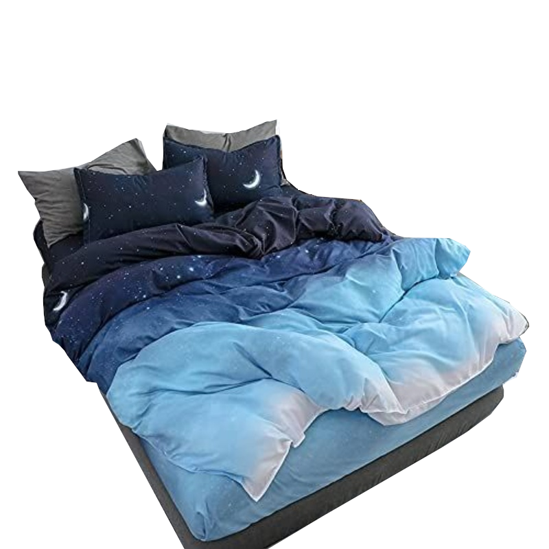 Quilt Covers Night Blue Duvet Quilt Cover Set