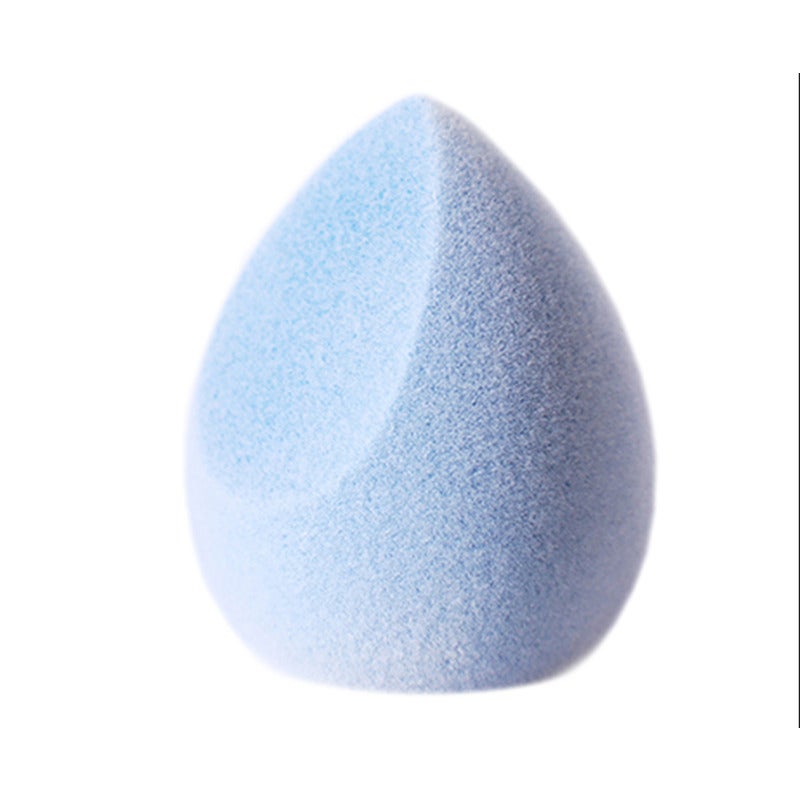 Sponges, Applicators & Cotton No Absorbing Velvet Makeup Sponge Latex Free Egg Microfiber Beauty Blending Flocking Blue