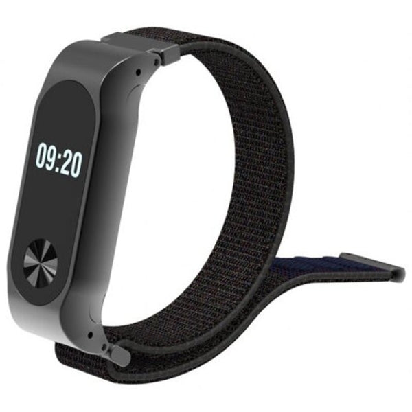 Watch Bands Nylon Wrist Band Strap For Xiaomi Mi 2 Black