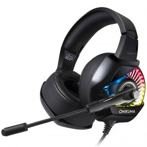 Headsets K6 Game Headset Stereo Headband Headphone Black