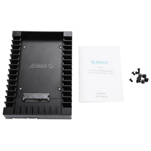 Drive Enclosures & Docks 1125Ss 2.5 Inch To 3.5 Sata Hdd / Ssd Adapter Case Black