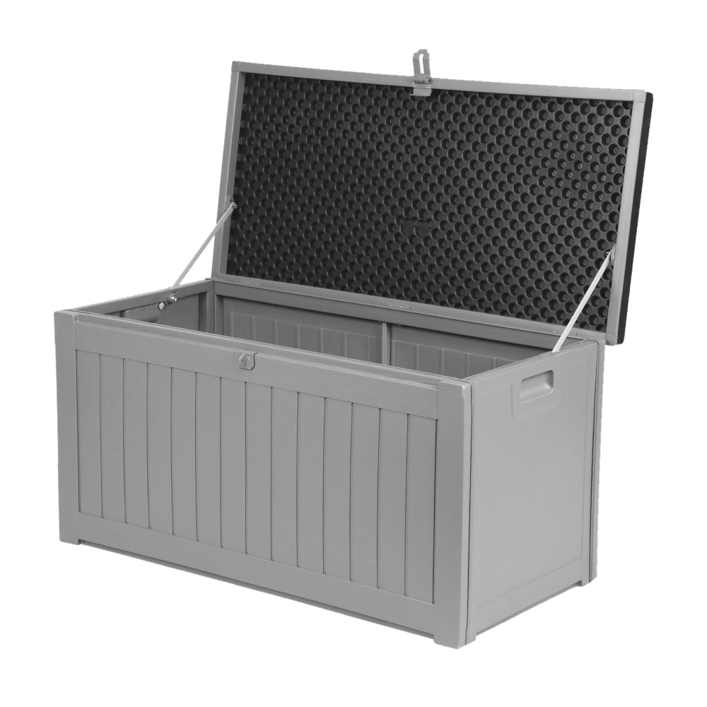 Storage Deck Boxes Gardeon Outdoor Storage Box Bench Seat 190L