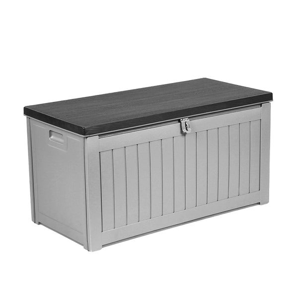 Storage Deck Boxes Gardeon Outdoor Storage Box Bench Seat 190L