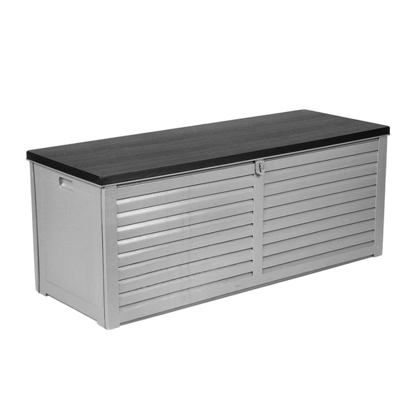 Storage Deck Boxes Gardeon Outdoor Storage Box Bench Seat 390L