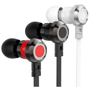 Wired Earphones P5 Mobile Phone Earphones Universal Stereo Subwoofer Line Control With Wheat In Headphones Black