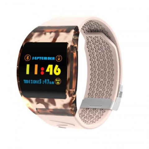 Smart Watches P63 Smart Cool Armband Hartslagmeter Fitness Heart Rate Tracker Ip67 Wateproof Smartwatchs Goldtpu