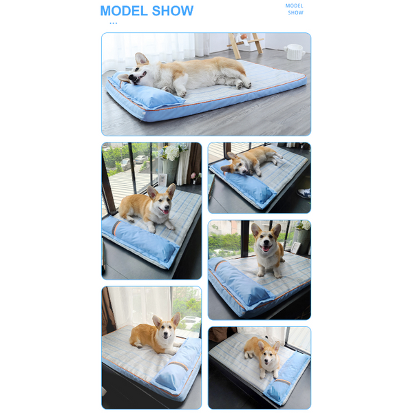 Pet Beds Padded Comfortable Dog Bed Sleeping Mat Cushion For Small Big Dogs