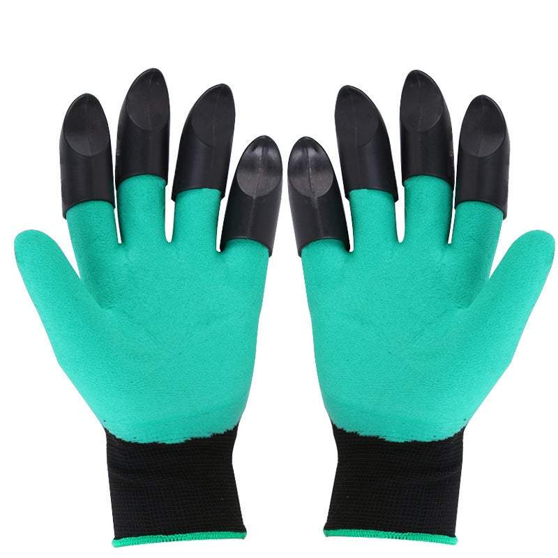 Gardening Gloves & Knee Pads Safety Gloves Pair Of Garden Durable Claws Digging Planting Protect