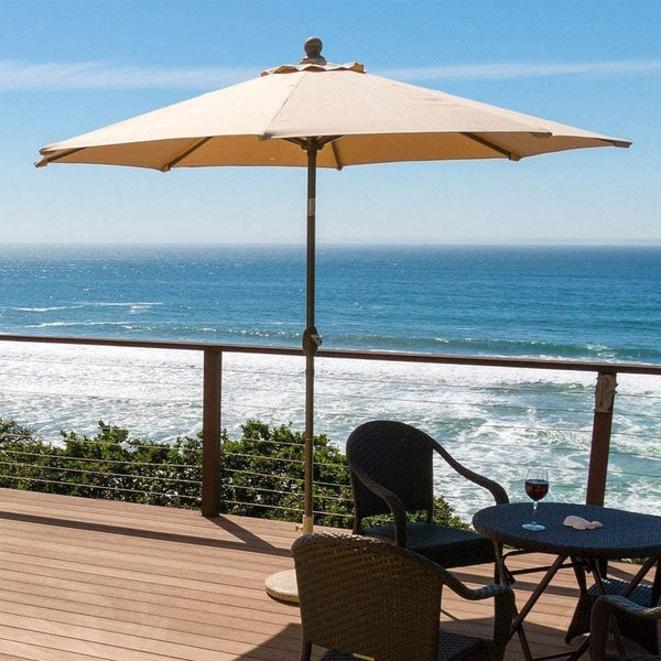 Patio Umbrellas Umbrella Replacement Canopy Cover Patio Market Table Outdoor Deck